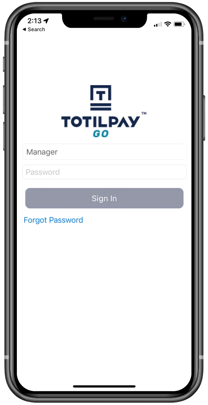 Manager password login screen.png